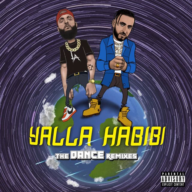 Yalla Habibi - The Dance Remixes cover art