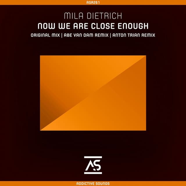 Now We Are Close Enough - Abe Van Dam Remix cover art