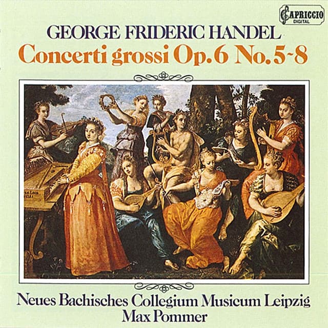 Handel: Concerti Grossi, Op. 6, Nos. 5-8 cover art