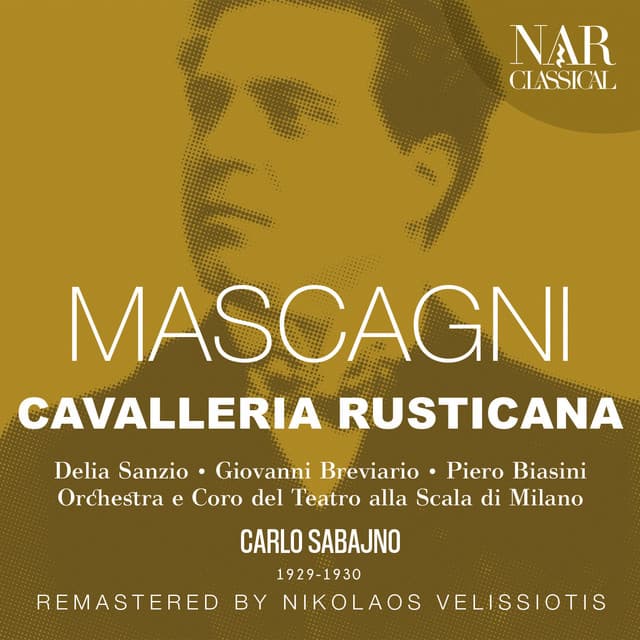 MASCAGNI: CAVALLERIA RUSTICANA cover art