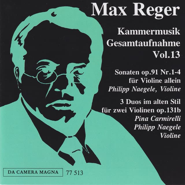 Sonata for Solo Violin No. 1 in A Minor, Op. 91 No. 1: I. Grave cover art