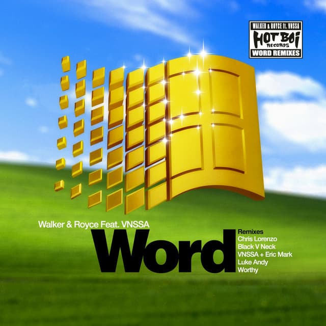 WORD - VNSSA & Eric Mark Remix cover art