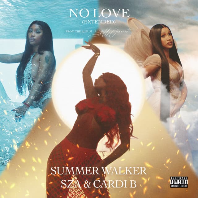 No Love (with SZA & Cardi B) - Extended Version cover art
