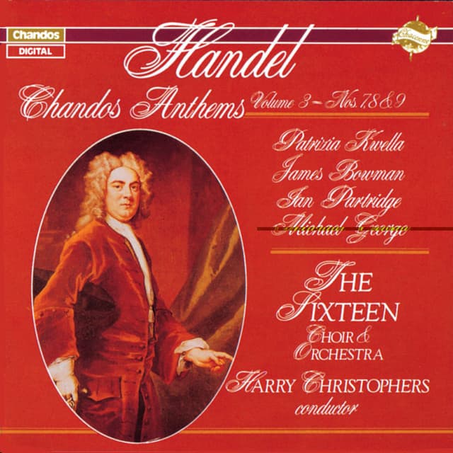 Chandos Anthem No. 7, HWV 252, "My song shall be alway": Sonata cover art