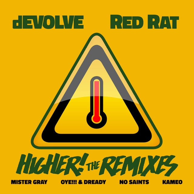 Higher! (The Remixes) cover art