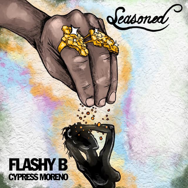 On the side cover art