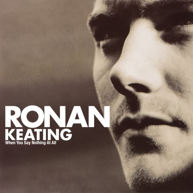 When You Say Nothing At All cover art