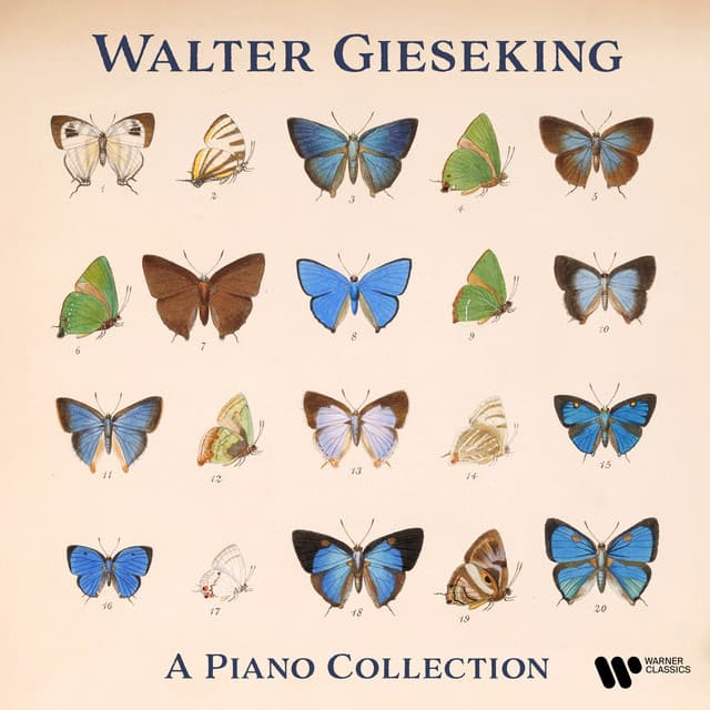 Walter Gieseking's Piano Collection cover art