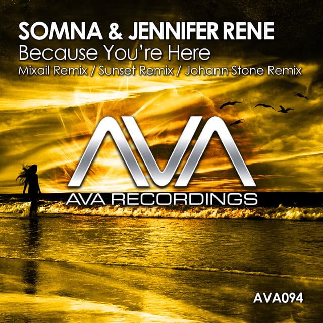 Because You're Here - Mixail Remix cover art