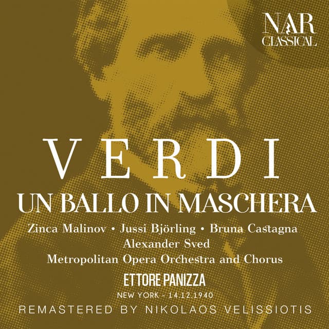 Un ballo in maschera, IGV 32, Act I: "Su, fatemi largo, saper vo' il mio fato" (Silvano, Ulrica, Riccardo, Coro, Servo di Amelia) cover art