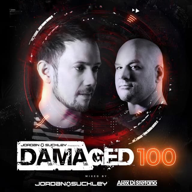 Damaged 100 mixed by Jordan Suckley & Alex Di Stefano cover art