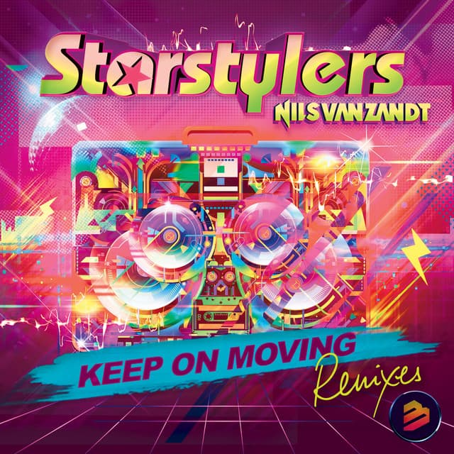Keep On Moving - BACKFLASH Radio Remix cover art