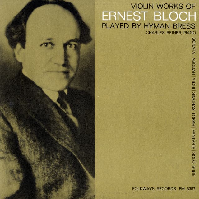 Violin Sonata No. 1, B. 42: I. Agitato - II. Molto quieto - III. Moderato cover art