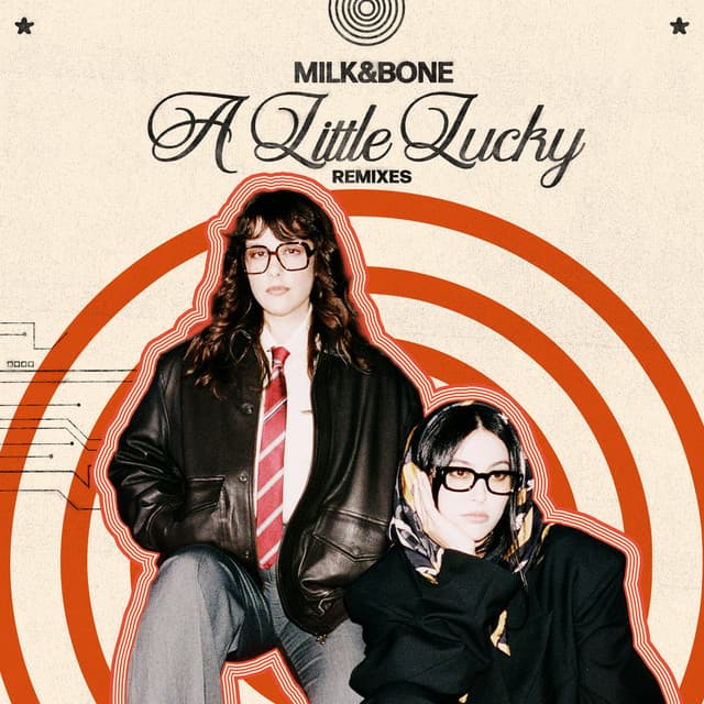 A Little Lucky (Remixes) cover art