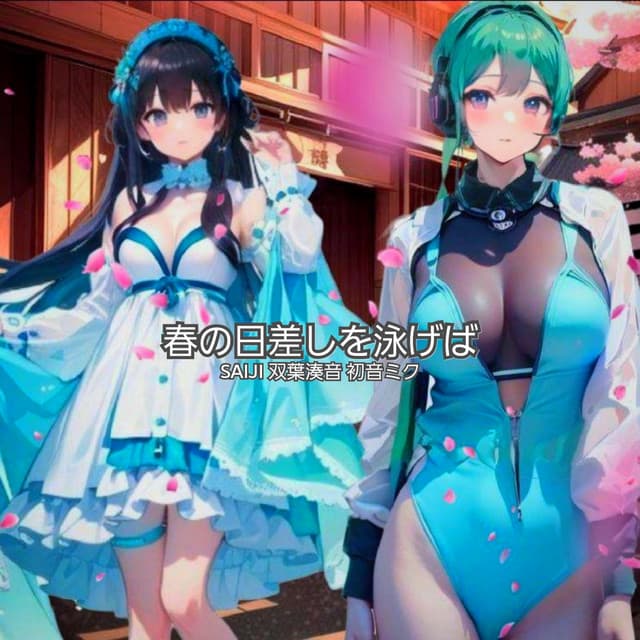 春の日差しを泳げば cover art