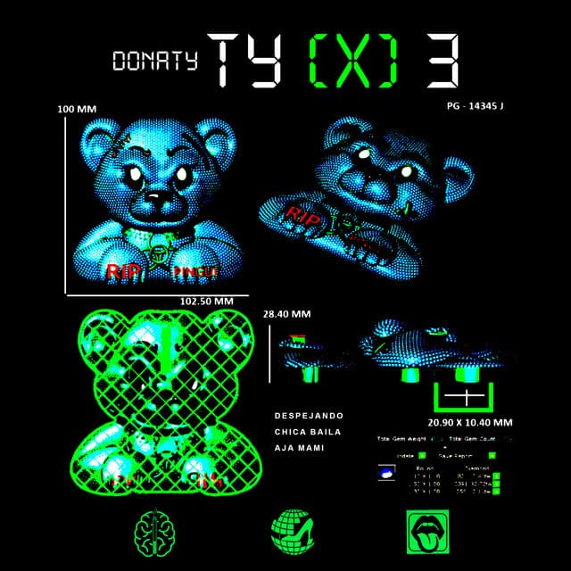 TY x 3 cover art