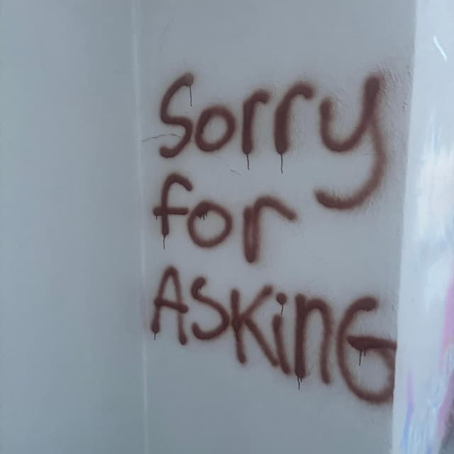 Sorry for Asking cover art