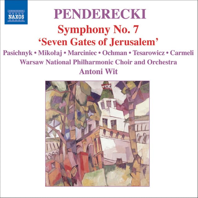 Symphony No. 7, "7 Gates of Jerusalem": VI. Facta es super me manus Domini cover art