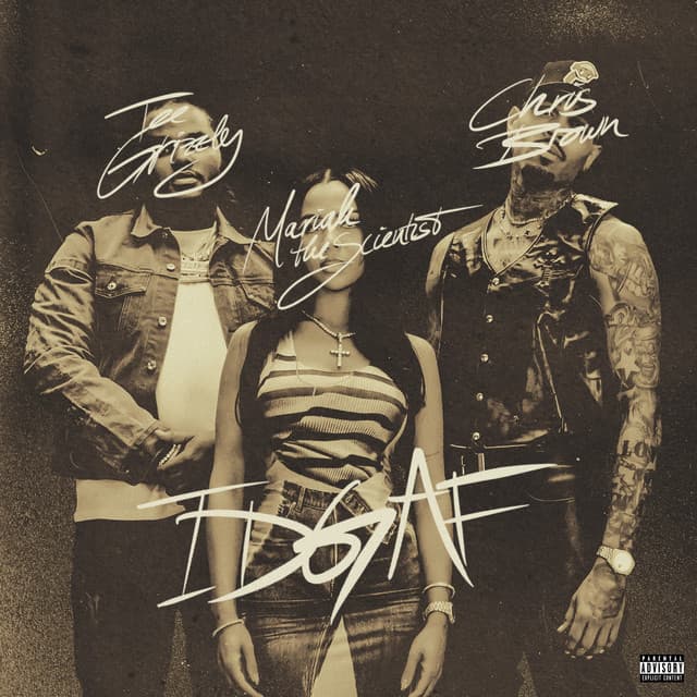IDGAF (feat. Chris Brown and Mariah the Scientist) cover art