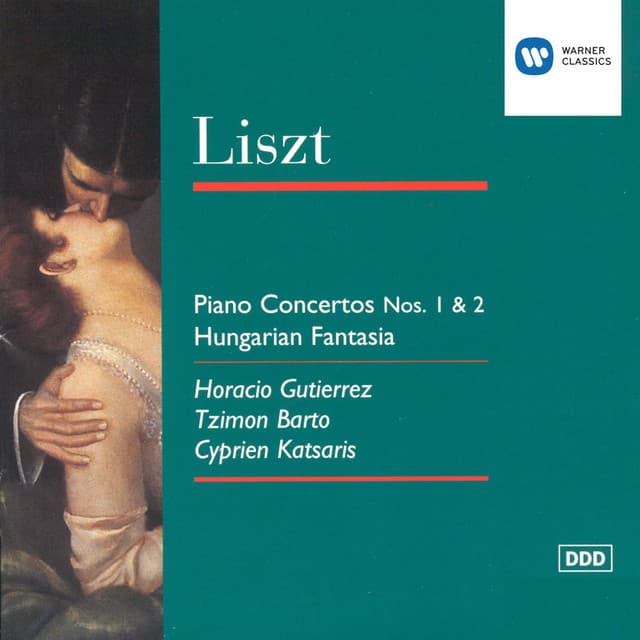 Liszt: Piano Concero Nos 1 & 2 + Hungarian Fantasie cover art