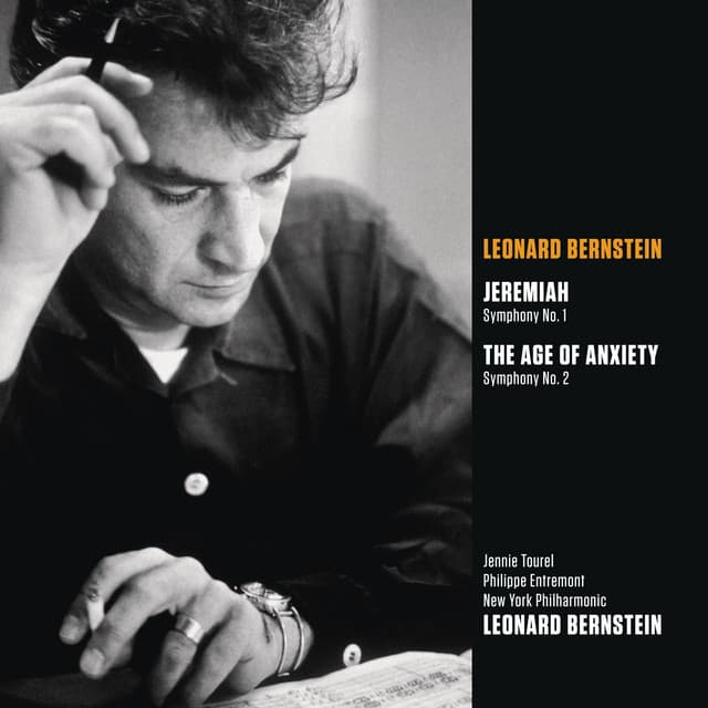 Bernstein: Symphony No. 1 "Jeremiah" & Symphony No. 2 "The Age of Anxiety" cover art