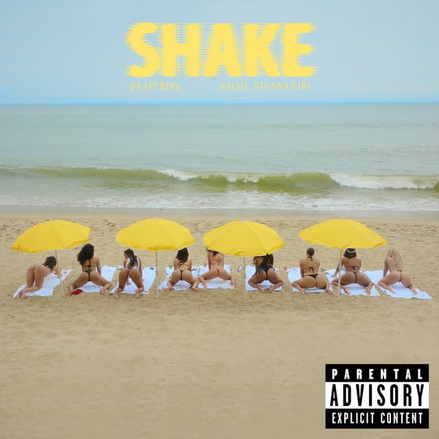 SHAKE - feat. Kaliii and Stunna Girl cover art