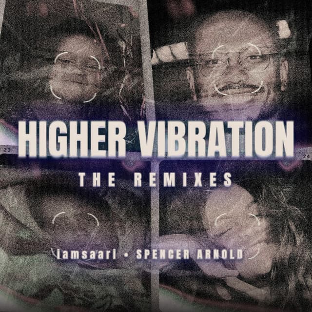 Higher Vibration - iamsaari Radio Remix cover art