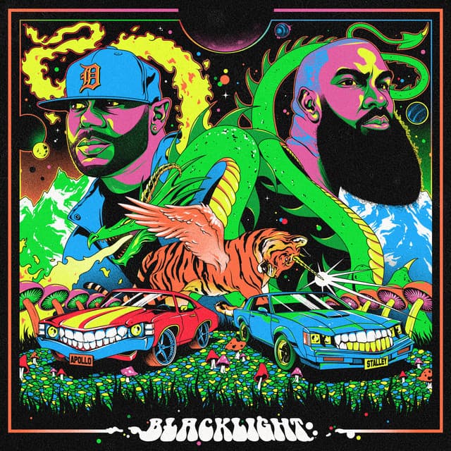 Blacklight cover art
