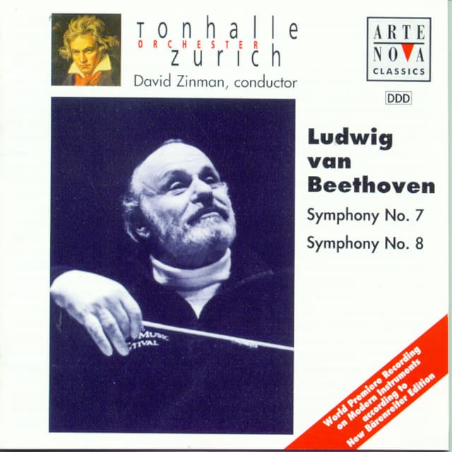 Beethoven: Symphony No.7 & 8 cover art