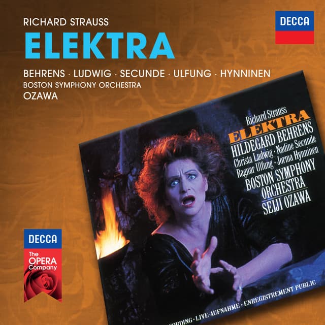 Elektra, Op. 58: "Wo bleibt Elektra?" - Live At Boston Symphony Hall / 1988 cover art