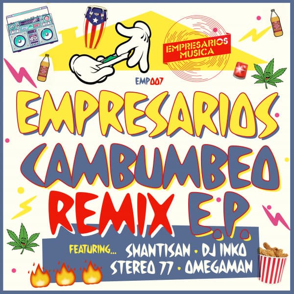 Con Las Manos Arriba - Omegaman Remix cover art
