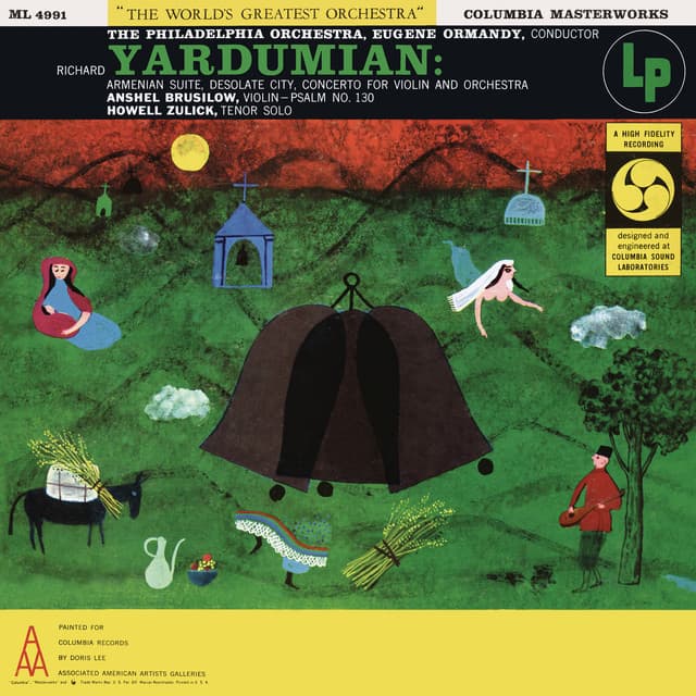 Yardumian: Armenian Suite & Desolate City & Violin Concerto & Symphony No. 2 "Psalms" (Remastered) cover art