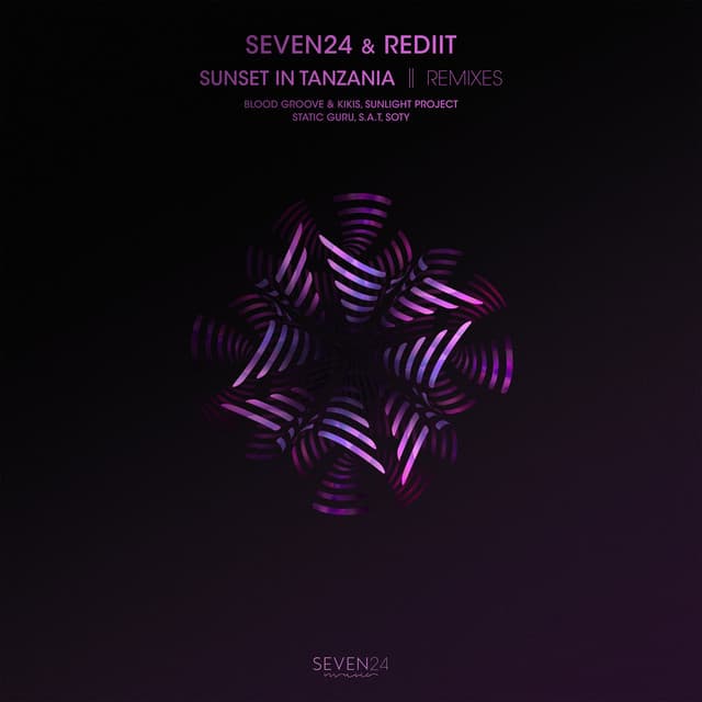 Sunset in Tanzania - Static Guru Remix cover art