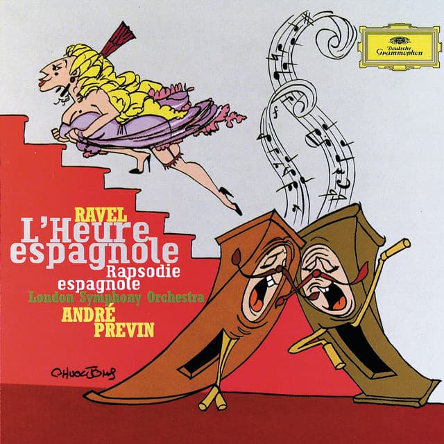 Ravel: L'Heure Espagnole; Rapsodie Espagnole cover art