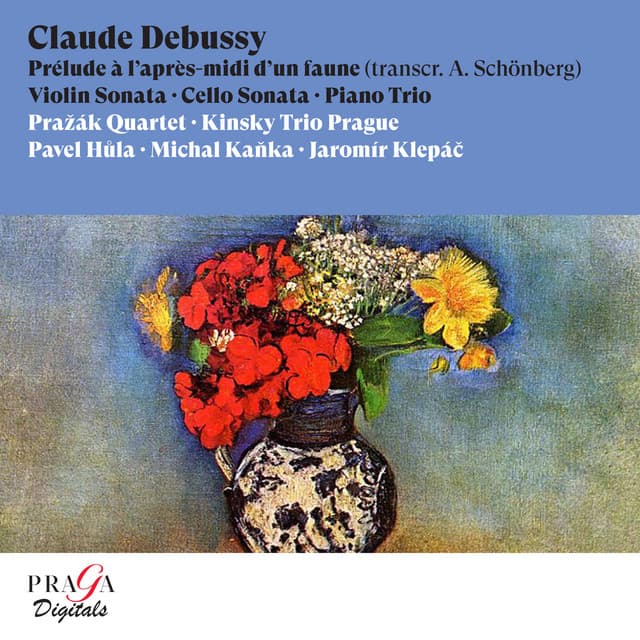Sonata for Cello and Piano in D Minor, L. 135: II. Sérénade (Modérément animé) cover art