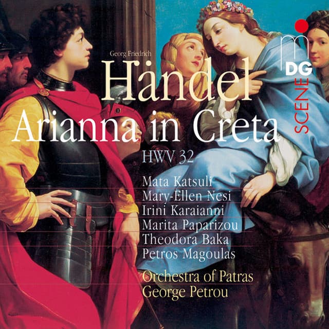 Arianna in Creta, HWV 32, Atto Primo: Egeo, mio genitor cover art