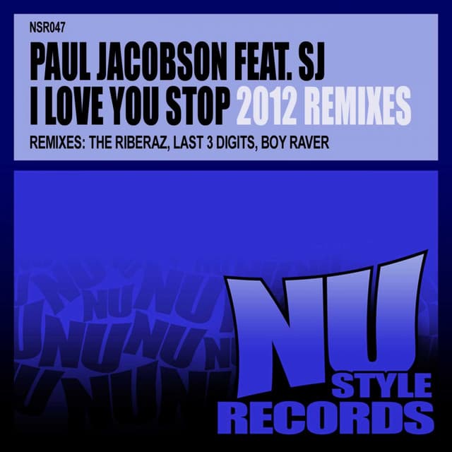 I Love You Stop (2012 Remixes) cover art