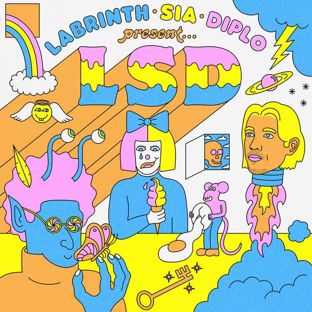 Genius (feat. Sia, Diplo, and Labrinth) cover art