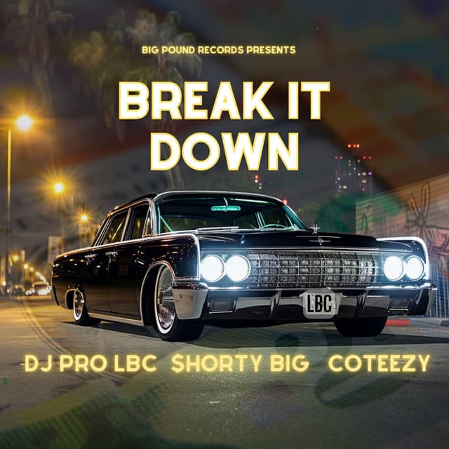 BREAK IT DOWN DIRTY cover art