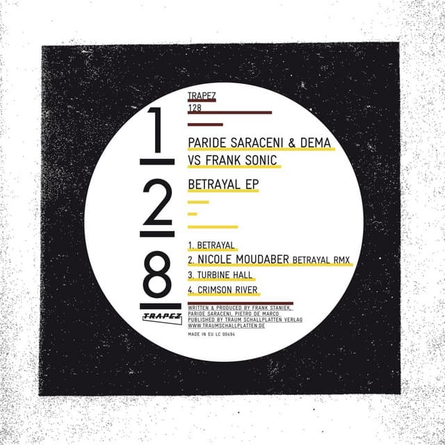 Betrayal (Paride Saraceni & Dema vs Frank Sonic) - Nicole Moudaber Remix cover art