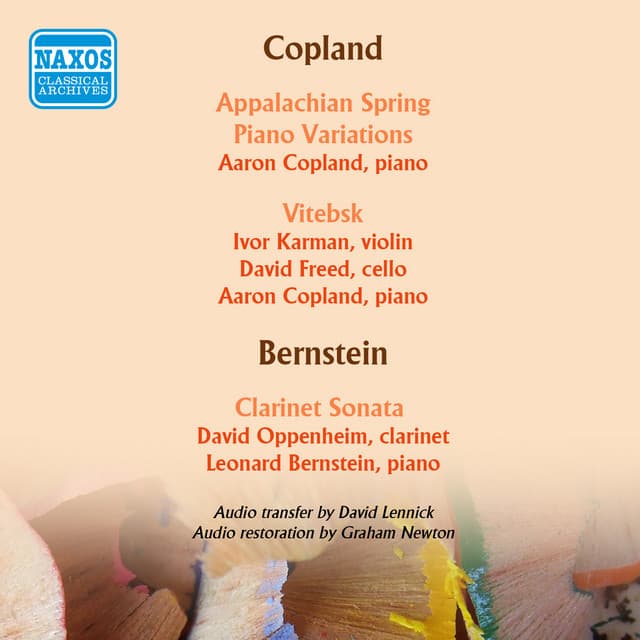 Clarinet Sonata: I. Grazioso cover art