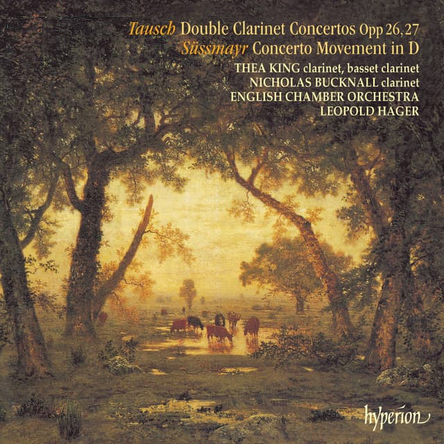 Süssmayr & Tausch: Clarinet Concertos cover art