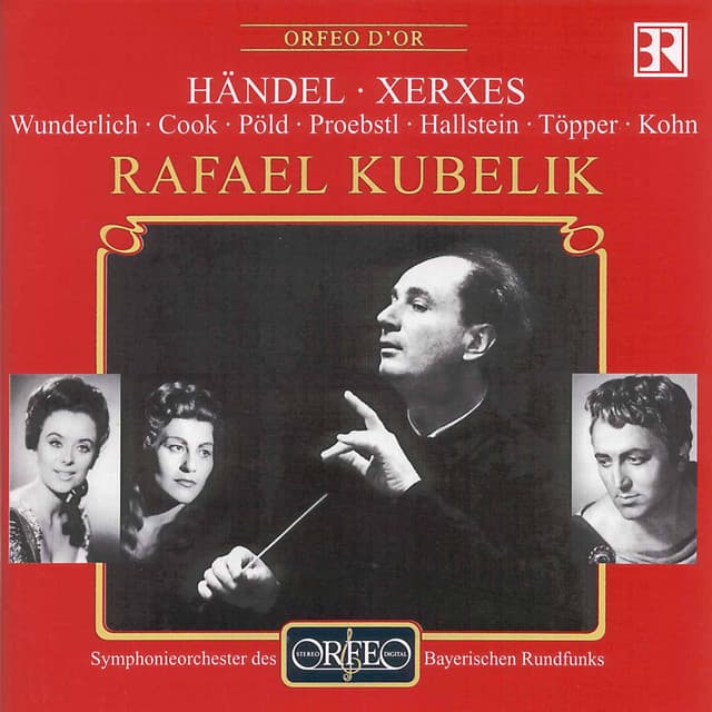 Handel: Serse, HWV 40 (Sung in German) cover art