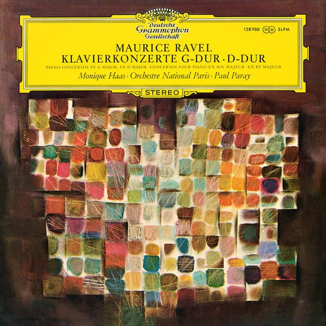 Piano Concerto in G Major, M. 83: 2. Adagio assai cover art