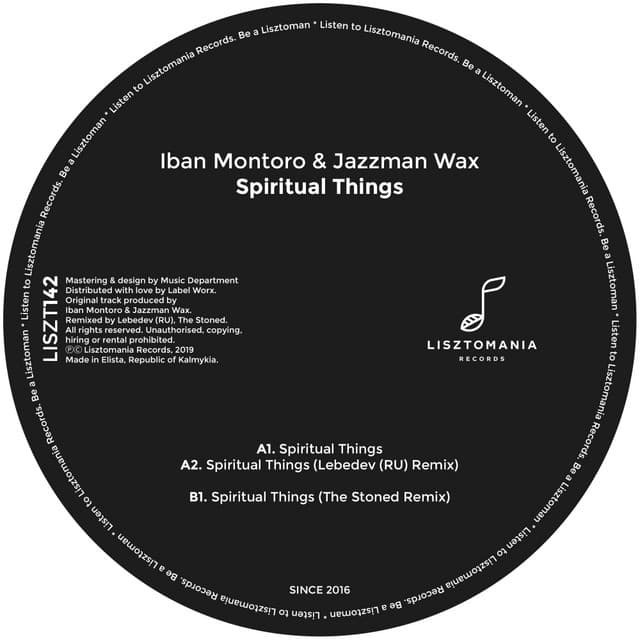 Spiritual Things - Lebedev (RU) Remix cover art