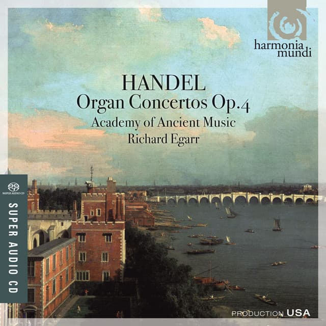 Concerto pour harpe No. 1, Op. 4, Organ Concerto No. 4 in F Major, HWV 292: I. Improvisation & Allegro cover art