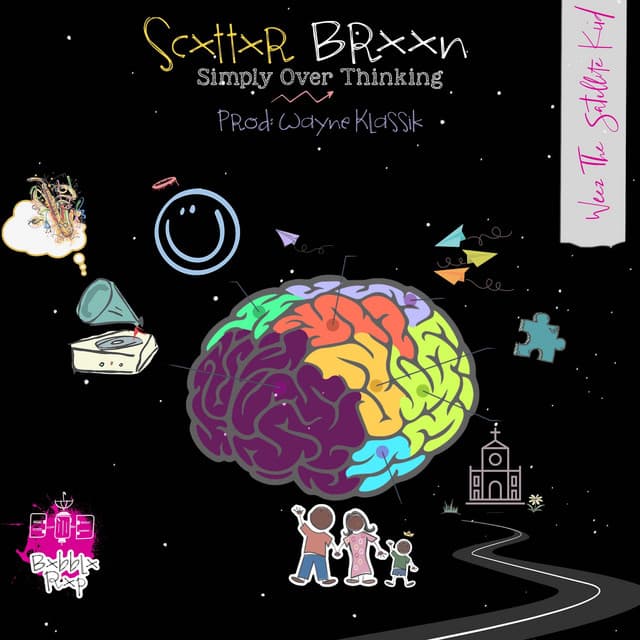 Scxttxr Brxxn Simply Overthinking cover art