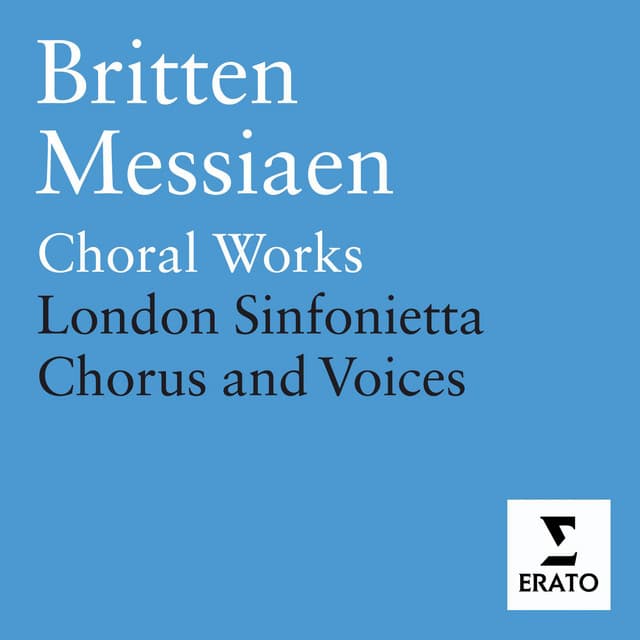 Britten & Messiaen - Choral Works cover art