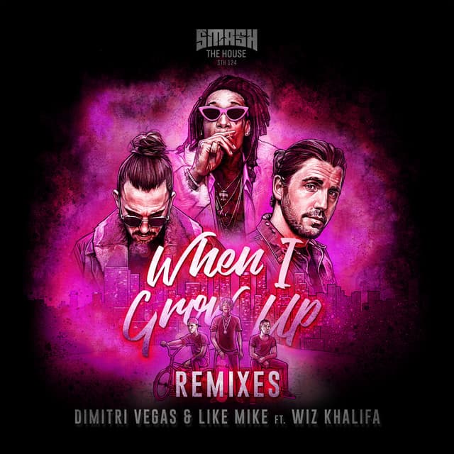 When I Grow Up (feat. Wiz Khalifa) - Brennan Heart Remix cover art