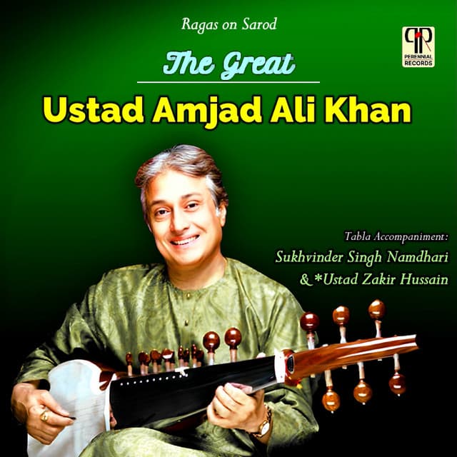 The Great Ustad Amjad Ali Khan cover art